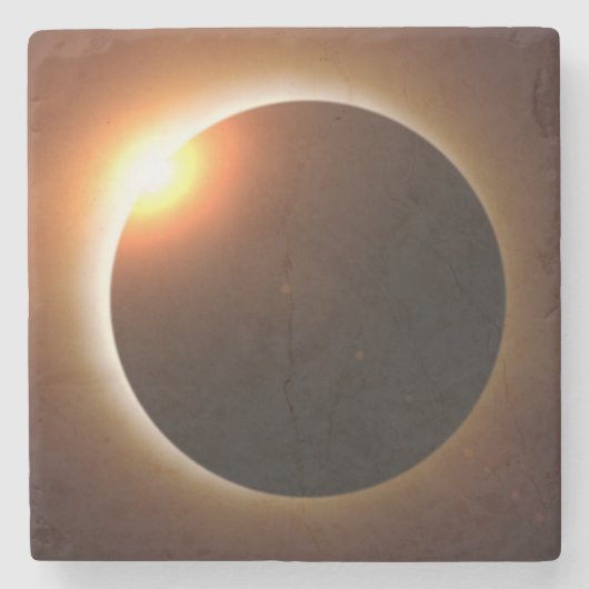Gesamtsolares Eclipse Steinuntersetzer (Vorderseite)