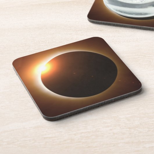 Gesamtsolares Eclipse Untersetzer (Linke Seite)