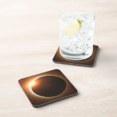 Gesamtsolares Eclipse Untersetzer (Rechte Seite)