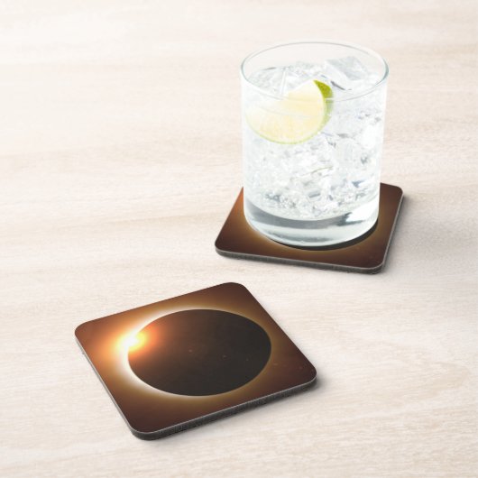 Gesamtsolares Eclipse Untersetzer (Rechte Seite)