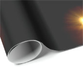 GesamtSonnenfinsternis-Packpapier Geschenkpapier (Rolleneckpunkt)