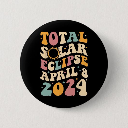 Gesamtwert 04 08 24 Gesamtsolarausstoß 2024 Groovy Button (Vorderseite)