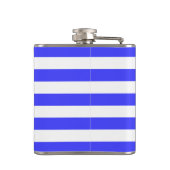 Gesamtwert der griechischen Flagge Flachmann (Rückseite)