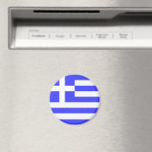 Gesamtwert der griechischen Flagge Magnet (In Situ (Geschirrspüler))