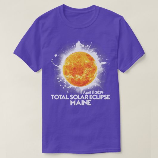 Gesamtwert MAINE 2024 Gesamtsolare T-Shirt (Design vorne)