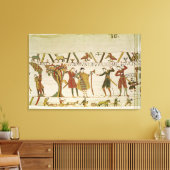 Gesandte aus Duke William werden an Count Typ gesc Leinwanddruck (Insitu (Wohnzimmer))