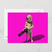 Gesandtes Kind Postkarte (Vorne/Hinten)