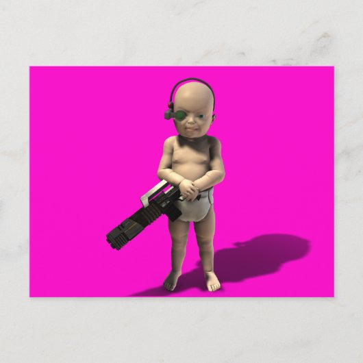 Gesandtes Kind Postkarte (Vorderseite)