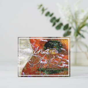 Gesang an die Lord Postcard Postkarte