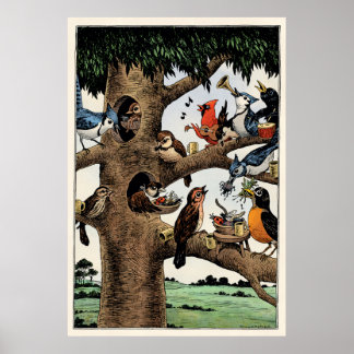 Gesang Birds Poster