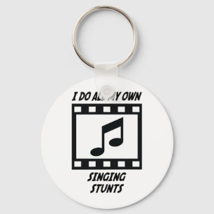 Gesang-Bremsungen Schlüsselanhänger