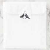 Gesang Crows Stickers (Tasche)