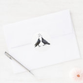 Gesang Crows Stickers (Umschlag)
