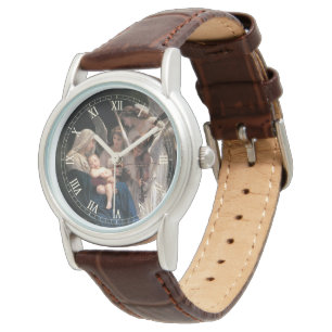 Gesang der Engel (1881) von Bouguereau Armbanduhr