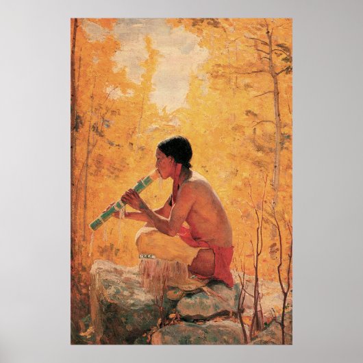 Gesang des Aspen, von Bert Geer Phillips Poster (Vorne)