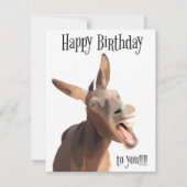Gesang Donkey - Happy Birthday To You!! (Vorderseite)
