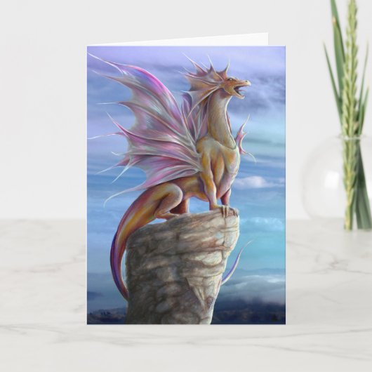 Gesang-Drache-Karte Karte (Vorderseite)