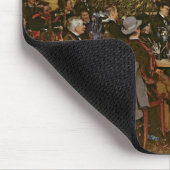 Gesang einer sichernden Menge Mousepad (Ecke)