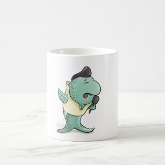 Gesang-Fische als Elvis-Ausführender Kaffeetasse