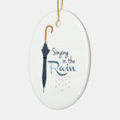 Gesang im Regen Keramikornament (Links)