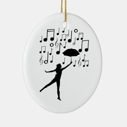 Gesang im Regen Keramikornament (Rechts)