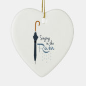 Gesang im Regen Keramikornament (Rechts)