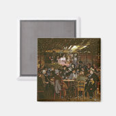 Gesang in einer gefangenen Menschenmenge Magnet (Vorderseite/Rückseite)