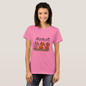 Gesang-Katzen T-Shirts und Geschenke (Vorne ganz)