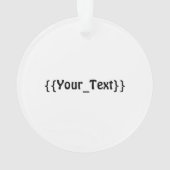 Gesang Ornament (Rückseite)