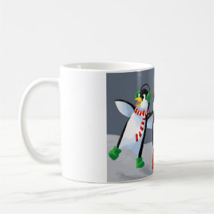 Gesang-Pinguine Kaffeetasse