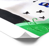 Gesang Poster (Ecke)