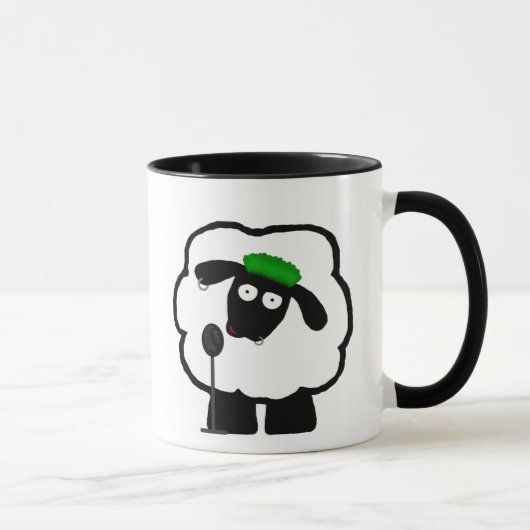 Gesang-Schaf-Tasse Tasse (Rechts)