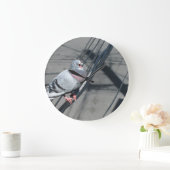 Gesang-Taube Große Wanduhr (Zuhause)