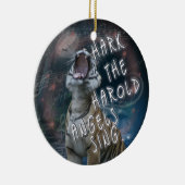 GESANG-TIGER-VERZIERUNG - HORCHEN SIE HAROLD, DEN KERAMIKORNAMENT (Rechts)