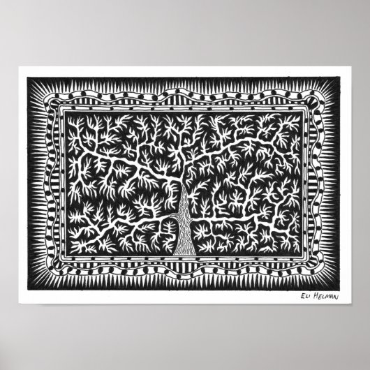 Gesang Tree Poster (Vorne)