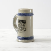 Gesang um die Mikrowelle Bierglas (Vorderseite Links)