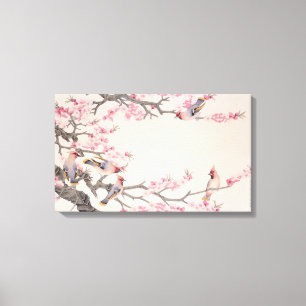 Gesang-Vögel im Frühjahr Leinwanddruck