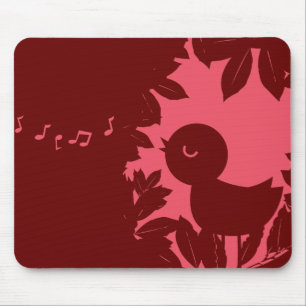 Gesang-Vogel Mousepad