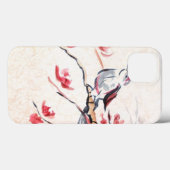 Gesang-Vogelhintergrund Case-Mate iPhone Hülle (Rückseite (Horizontal))