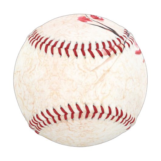 Gesang Vogelwelt Hintergrund Baseball (Vorderseite)