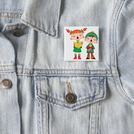 Gesang-Weihnachtsliede Button (Beispiel)