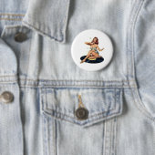 GesangButton herauf Mädchen Button (Beispiel)
