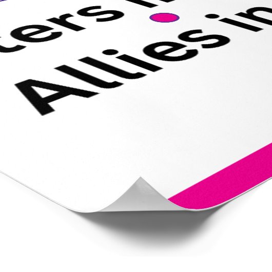 Gesänge im Stärkungspuster Poster (Ecke)