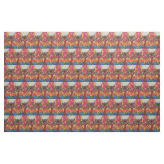 Gesangsbaum Stoff (Fat Quarter (45,7 x 55,9 cm))