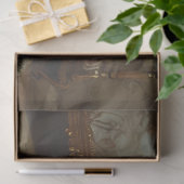 Gesangsferkel in Spitzenkleidern Decoupage, Seidenpapier (Geschenk)