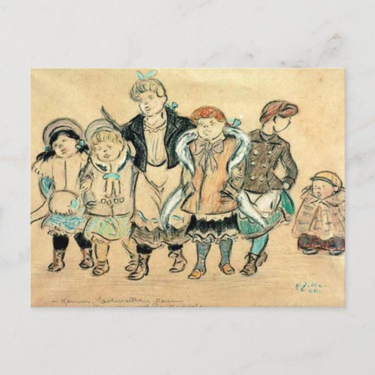 GesangsGirls _ Zille Postkarte (Vorderseite)