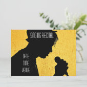 Gesangsleistung in der Erwägung Einladung (Stehend Vorderseite)