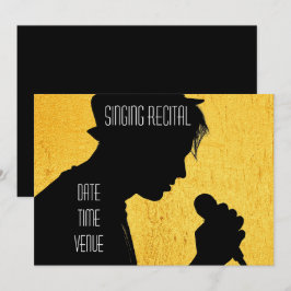 Gesangsleistung in der Erwägung Einladung