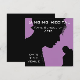 Gesangsreferenz in der Erwägung Einladung