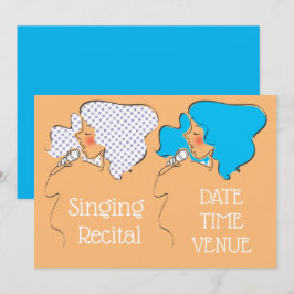 Gesangsreferenz in der Erwägung Einladung